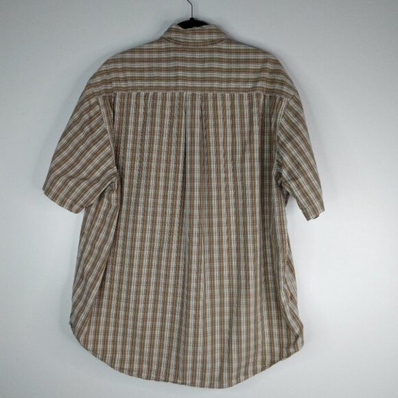 Carhartt Men’s Plaid Button Down Short Sleeve - Picture 5 of 7